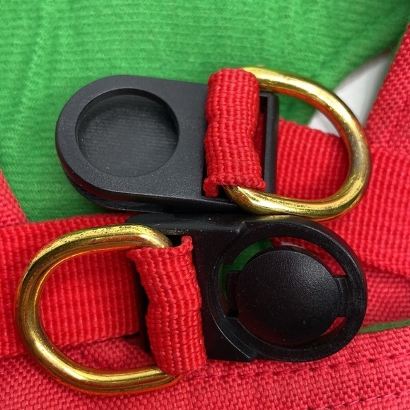 Dabney Lee Dog Holiday Red Vest Harness Size Small - Picture 8 of 8